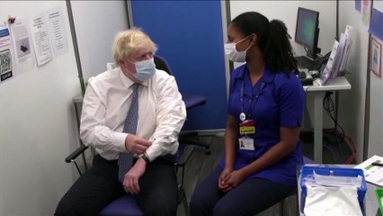 Boris Johnson recieves Covid-19 booster jab and urges others to do the same