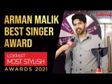 Arman Malik wins the Best Singer Award at Lokmat Most Stylish Awards 2021