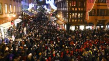 Marché de Noël de Strasbourg : ces images qui inquiètent les soignants