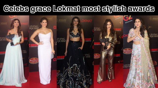 Celebs grace Lokmat Most Stylish Awards 2021