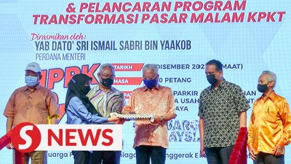 PM: RM73.5mil for micro financing programme, night market transformation