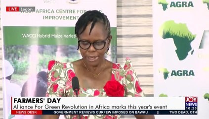 Live: Farmers' Day: Alliance for Green Revolution in Africa marks this years event-Joy News (2-12-21