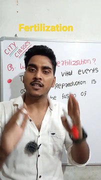 Fertilization | Fertilization in Hindi | fertilization biology | fertilization kiya Hota Hai #cityclasses