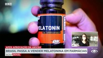 A melatonina, hormônio que induz o sono, começou a ser vendida no Brasil. Mas isso só foi possível depois que a Anvisa liberou o uso da substância como complemento alimentar.