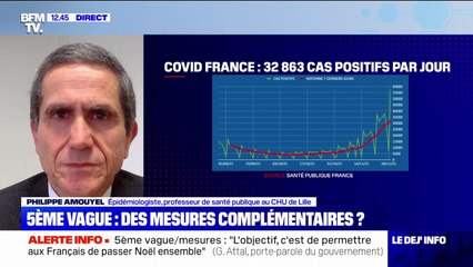 Fêtes de fin d'année: pour l'épidémiologiste Philippe Amouyel, leur maintien "va dépendre de nous, de nos comportements"