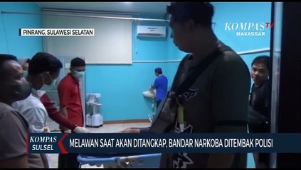 Melawan Saat Akan Ditangkap, Bandar Narkoba Ditembak Polisi