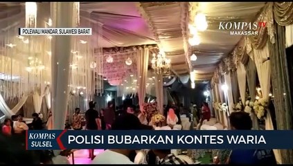 Polisi Bubarkan Kontes Waria
