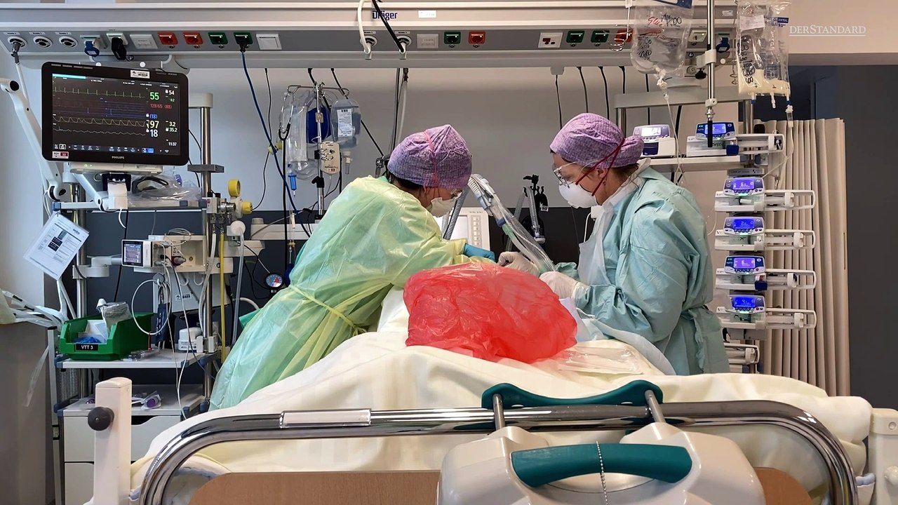 Einblicke in eine Covid-19-Intensivstation in Innsbruck