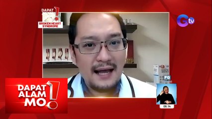 Dapat Alam Mo!: Isang kondisyon sa puso, dulot ng pagiging broken hearted!