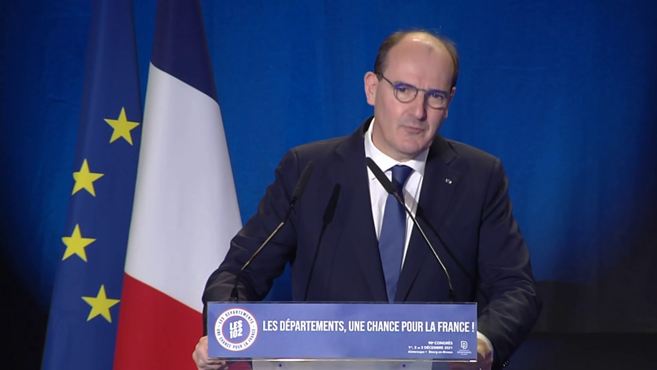 Congrès de l'Assemblée des départements de France : intervention de Jean Castex