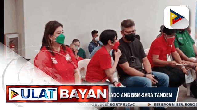 Rep. Paolo Duterte, suportado ang BBM-Sara Uniteam VP Robredo, bumisita sa Iloilo Lacson-Sotto tandem, nagpunta sa Cavite Isko-Ong tandem, bumisita sa public market sa Bulacan Sen. Pacquiao, nagsagawa ng caravan sa GenSan 'Labor first' policy, isinus