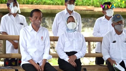 Romantisnya Jokowi Tinjau Lokasi G20 di Bali Bareng Istri