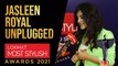 Jasleen Royal Unplugged at Lokmat Most Stylish Awards 2021