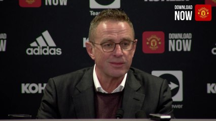 Rangnick's first Manchester United press conference pre Palace
