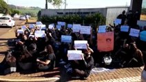 Alunos do IFPR realizam manifestação em frente à instituição na Região Norte