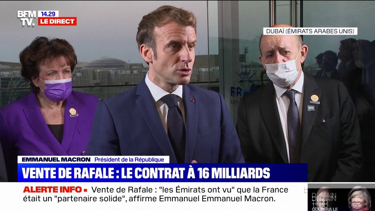 Emmanuel Macron aux Émirats Arabes Unis: "Est-ce que la France peut rester passive dans la région ? Non, je ne crois pas"