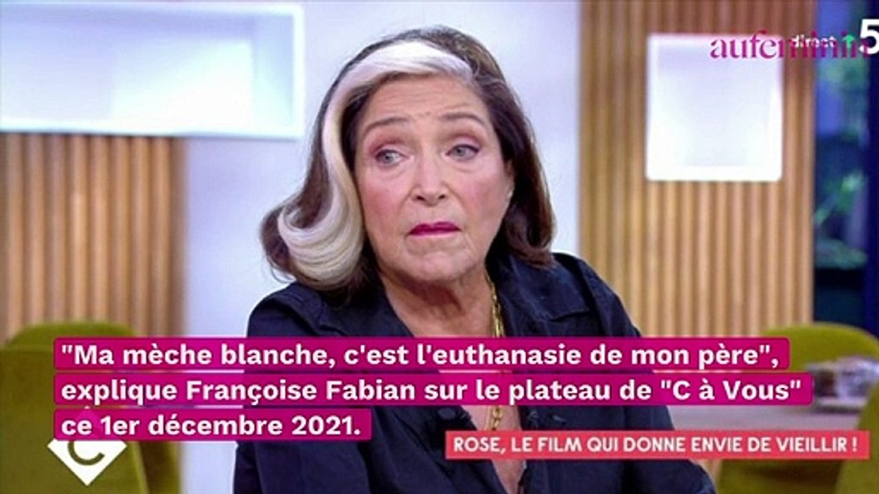 "J’ai euthanasié mon père" : le témoignage bouleversant de l'actrice Françoise Fabian