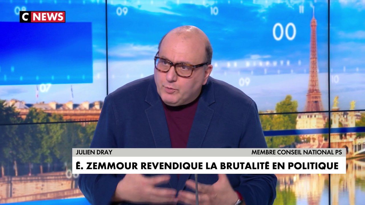 Julien Dray dénonce une mauvaise gestion des incidents en marge du meeting d'Éric  Zemmour à Villepinte