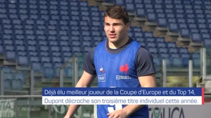World Rugby - Dupont élu meilleur joueur de l'année