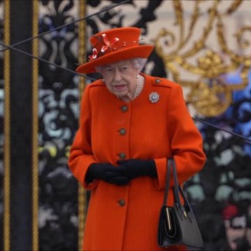 Queen Elizabeth Shared a Never-Before-Seen Photo of Her Grandchildren