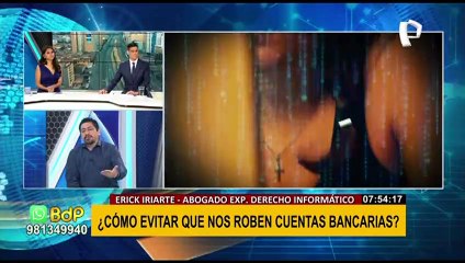 Estafas cibernéticas: experto recomienda aprender a proteger nuestros datos personales