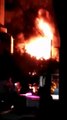 مراسلة رؤيا: انفجار بمخزن سلاح في مخيم برج الشمالي جنوب لبنان