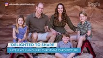 Kate Middleton and Prince William Share New Christmas Card Photo — Taken on Private Family Vacation!