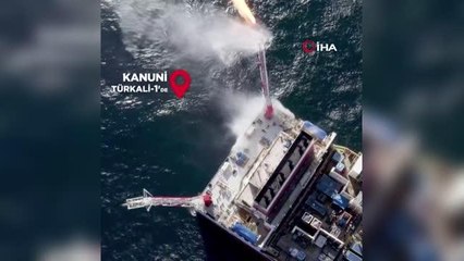 Kanuni sondaj gemisi Türkali-1'de derin deniz kuyu testine başladı