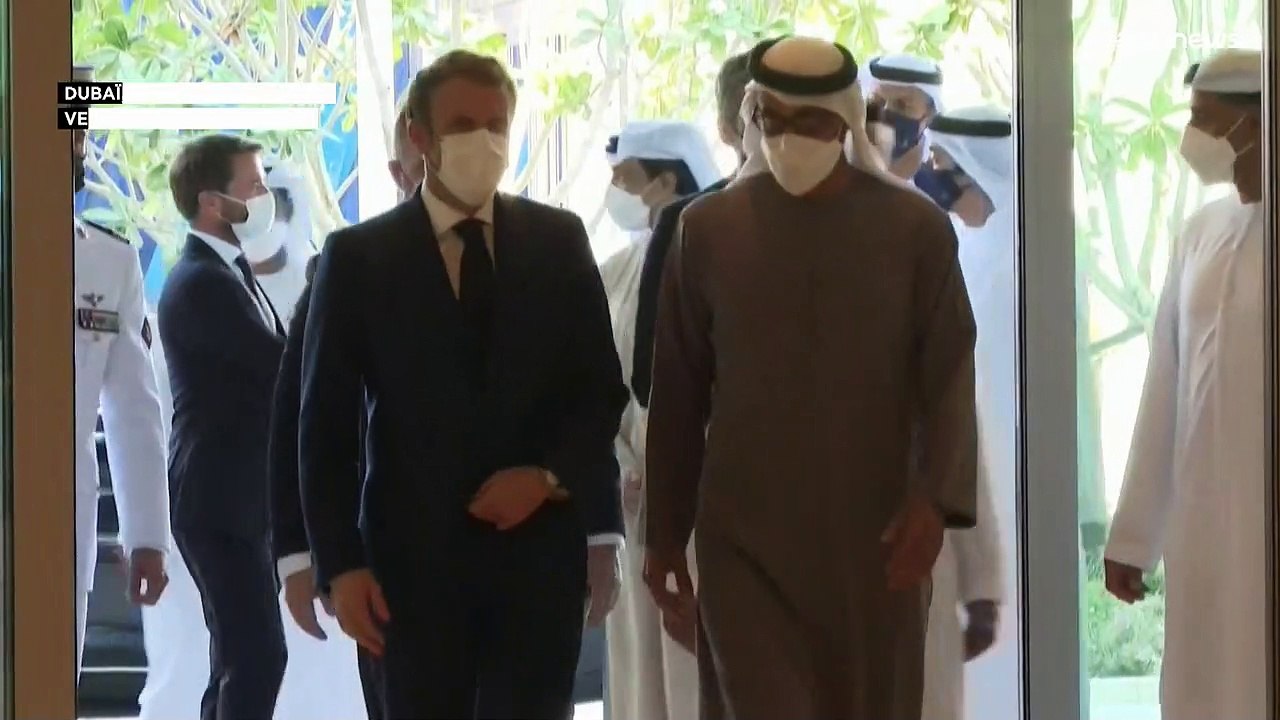 Commerce et diplomatie au menu de la visite d'Emmanuel Macron dans le Golfe