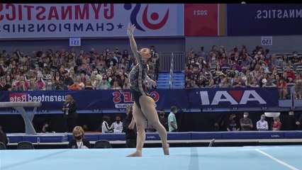 Kara Eaker - Floor - Day 2 - 2021 US Gymnastics Championships