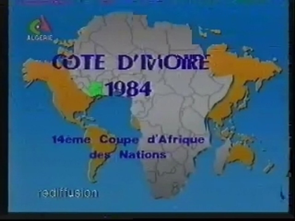 FOOT ALGERIE CAN 1984