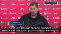 Klopp verteidigt Salah: “Ist nicht zu egoistisch”