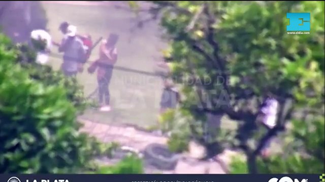 Violentos incidentes frente a la Municipalidad: denuncia penal y un detenido
