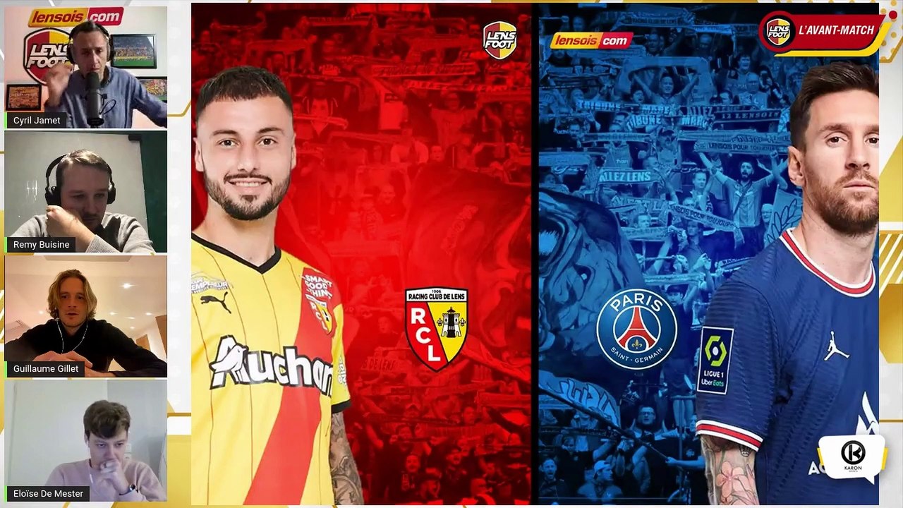 LENS FOOT L'AVANT MATCH RC LENS - PSG