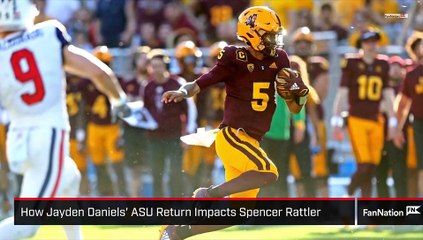 How Jayden Daniels' ASU Return Impacts Spencer Rattler