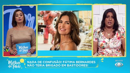 Fábia Oliveira disse que, rumores apontam também que a relação entre a apresentadora e a produção do "Encontro" esteja abalada.