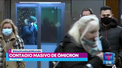 Fiesta navideña deriva en contagio masivo de Ómicron en Noruega