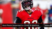 Buccaneers Players Suspended For COVID-19 Violations