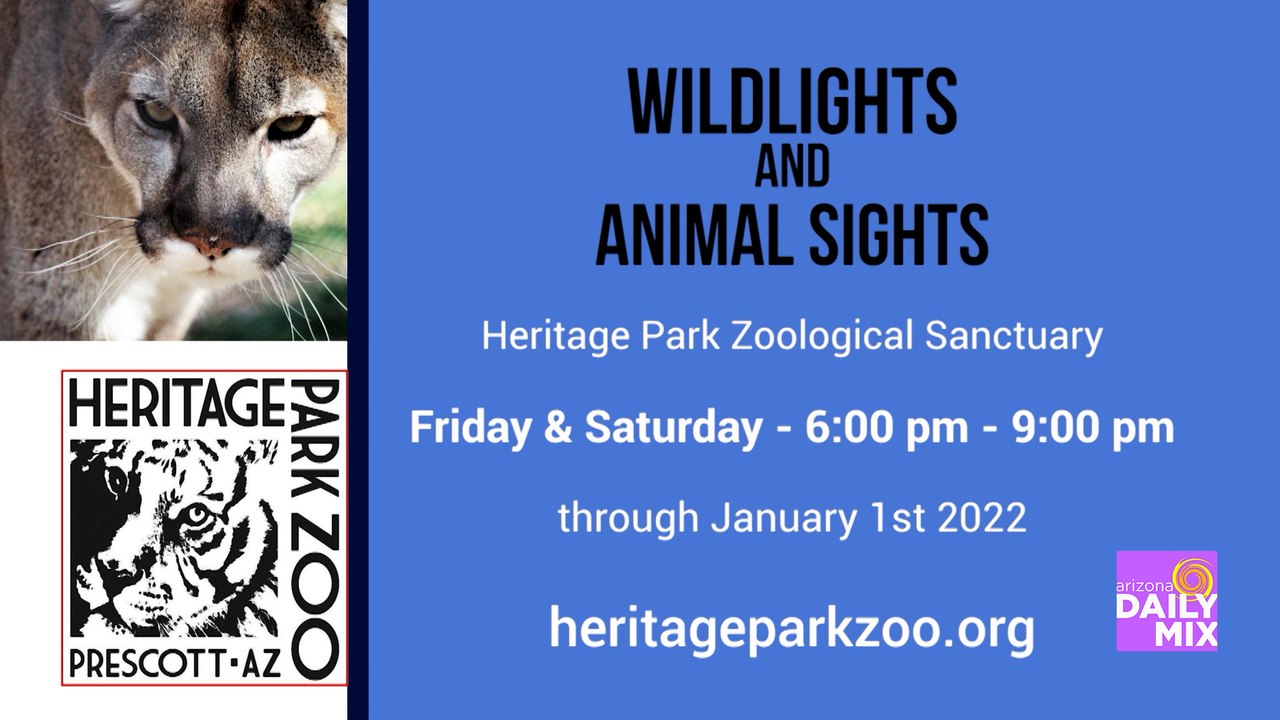 It’s WildLights & Animal Sights at Heritage Park Zoological Sanctuary