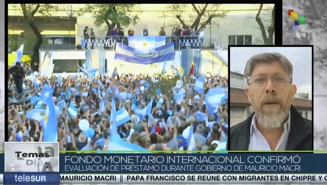 Temas del Día 03-12: FMI analiza megapréstamo otorgado a Gobierno de Mauricio Macri