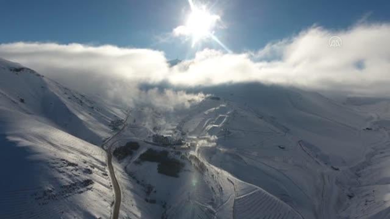 Palandöken'de kayak heyecanı başlıyor