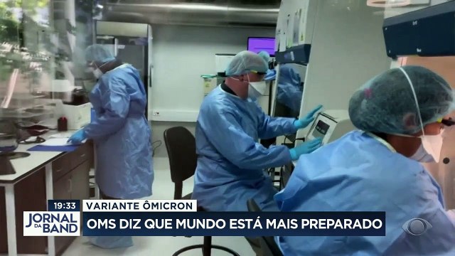 A Organização Mudial da Saúde disse hoje que a variante ômicron parece ser muito mais transmissível, mas que o mundo está mais preparado do que no início da pandemia. #BandJornalismo