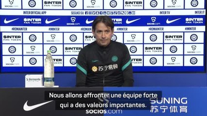 16e j. - Inzaghi : "Toujours être vigilant face à Mourinho"