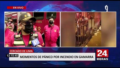 La Victoria: Bomberos acudieron a atender emergencia, pero encontraron reja cerrada