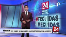 Presidente Castillo sobre Gas de Camisea: “En enero vamos a revisar los contratos”
