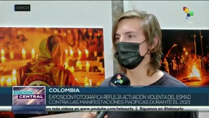 Colombia: Exposición fotográfica refleja daños de la violencia en manifestaciones de 2021