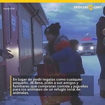 Niño pide donaciones para albergue de animales por su cumpleaños
