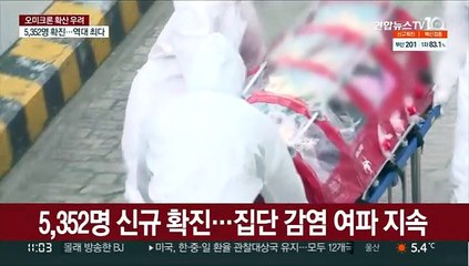 Tải video: 5,352명 확진에 위중증 최다…사망자도 70명 늘어