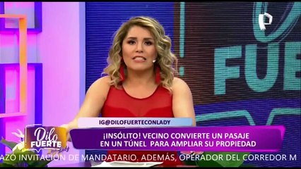 Surco: acusan a vecino de convertir un pasaje en un túnel para ampliar su propiedad