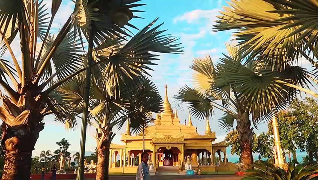 Golden Pagoda Namsai I Buddha Temple Namsai I vlog82